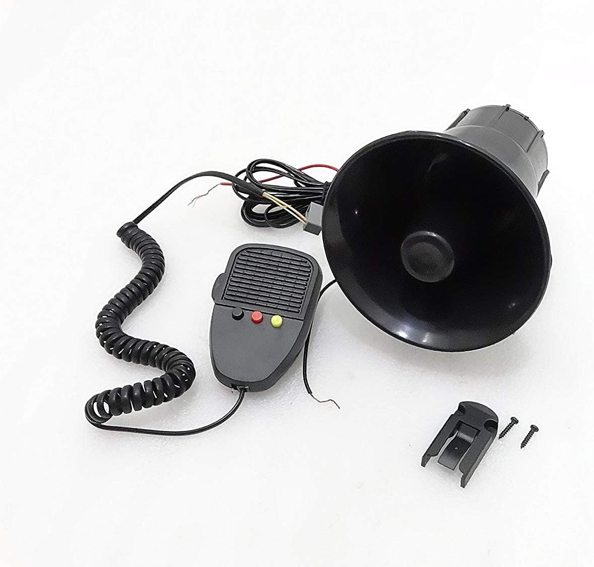 Royal Crusaders 3 Tone Electronic 12V Siren/Horn Suitable for Universal CAR Jeep Bus