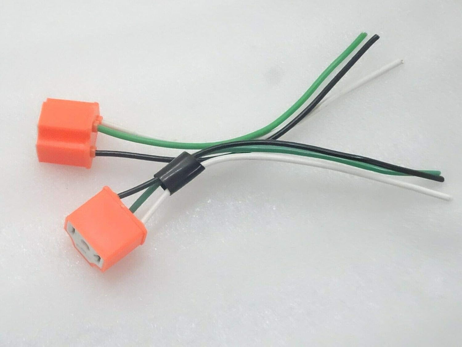 Royal Crusaders Massey Ferguson Tractor Wiring Plug Socket Wire 3 Pin Pair For Head Light