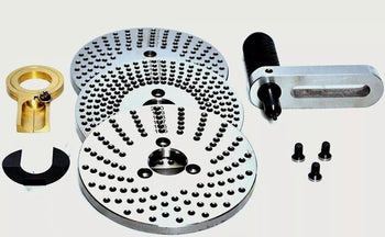 Taurish Dividing Indexing Plate Rotary Set Table Hv4 Plates For Hv6 Horizontal
