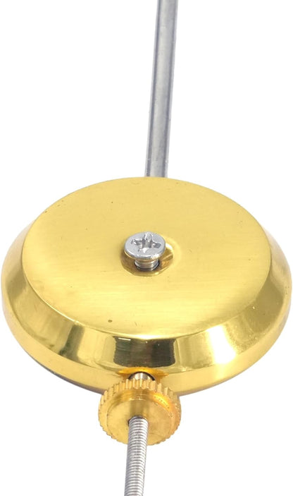 Universal Brass Pendulum bob Adjustable Fitting Wall Clocks Mantle Clock Part 165mm Long