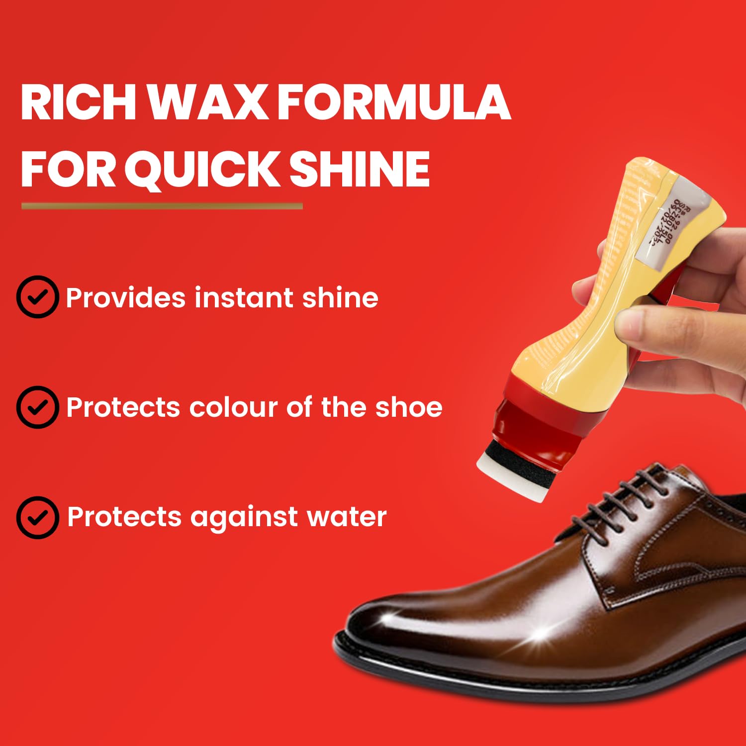 Kiwi Liquid Shoe Polish - 75 ml (Neutral) - India