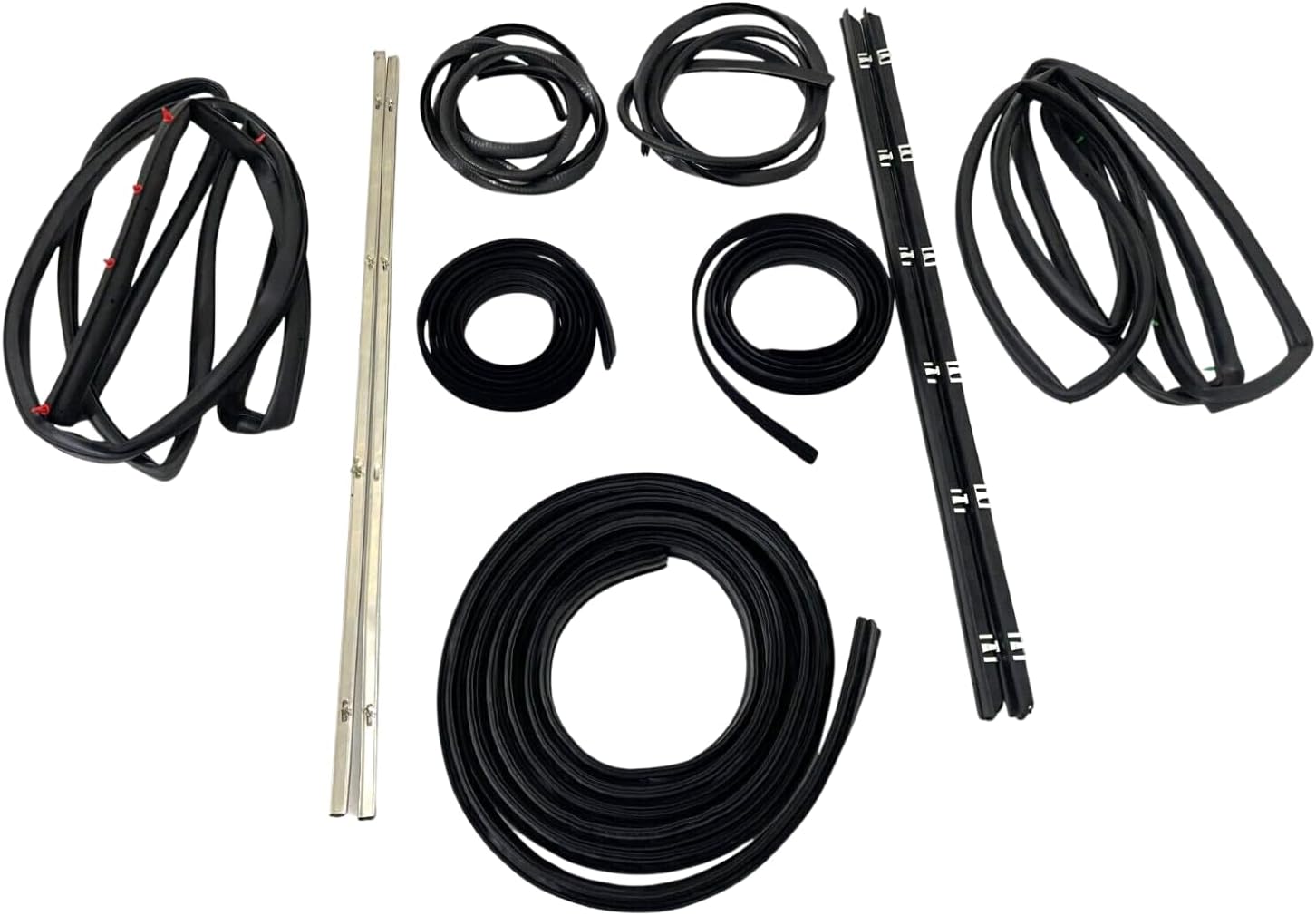 Door Window Trim Molding Seal Garnish Whisker Fit for Suzuki Samurai SJ410 SJ413 - Outer Belt Weatherstrip