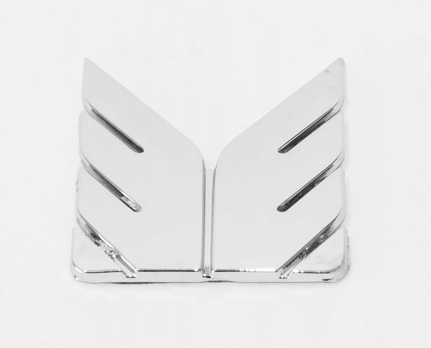 SUZUKI MARUTI FRONT GRILL GRILLE 3D CHROME EMBLEM LOGO BADGE SIGN DECAL LOGO"M" MARK SAMURAI JIMNY GYPSY SIERRA SANTANA ESTEEM CULTUS ALTO SUPER CARRY (APPROX SIZE: 50 MM / 2 INCH)