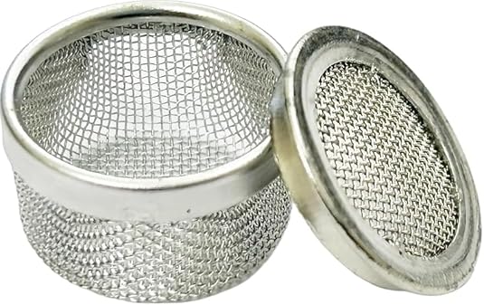 TAURISH 10pc Set Mini Steel Ultrasonic Cleaning Basket Parts Holder Mesh Watch Tool 20mm