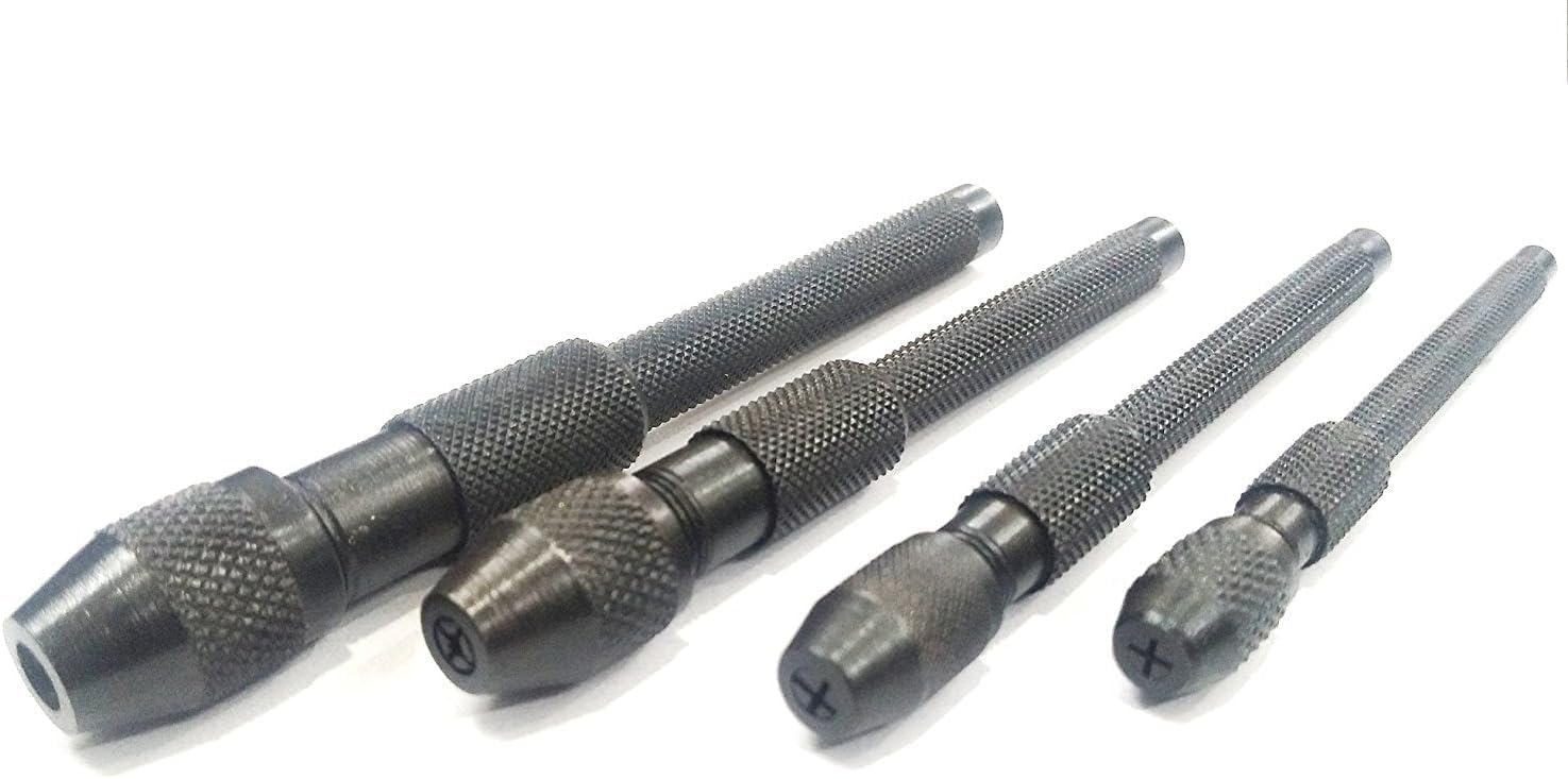 A.D. International Pin Chuck Collet Vise Vice Set of 4 Pcs-Hand DIY Jewellery Tools