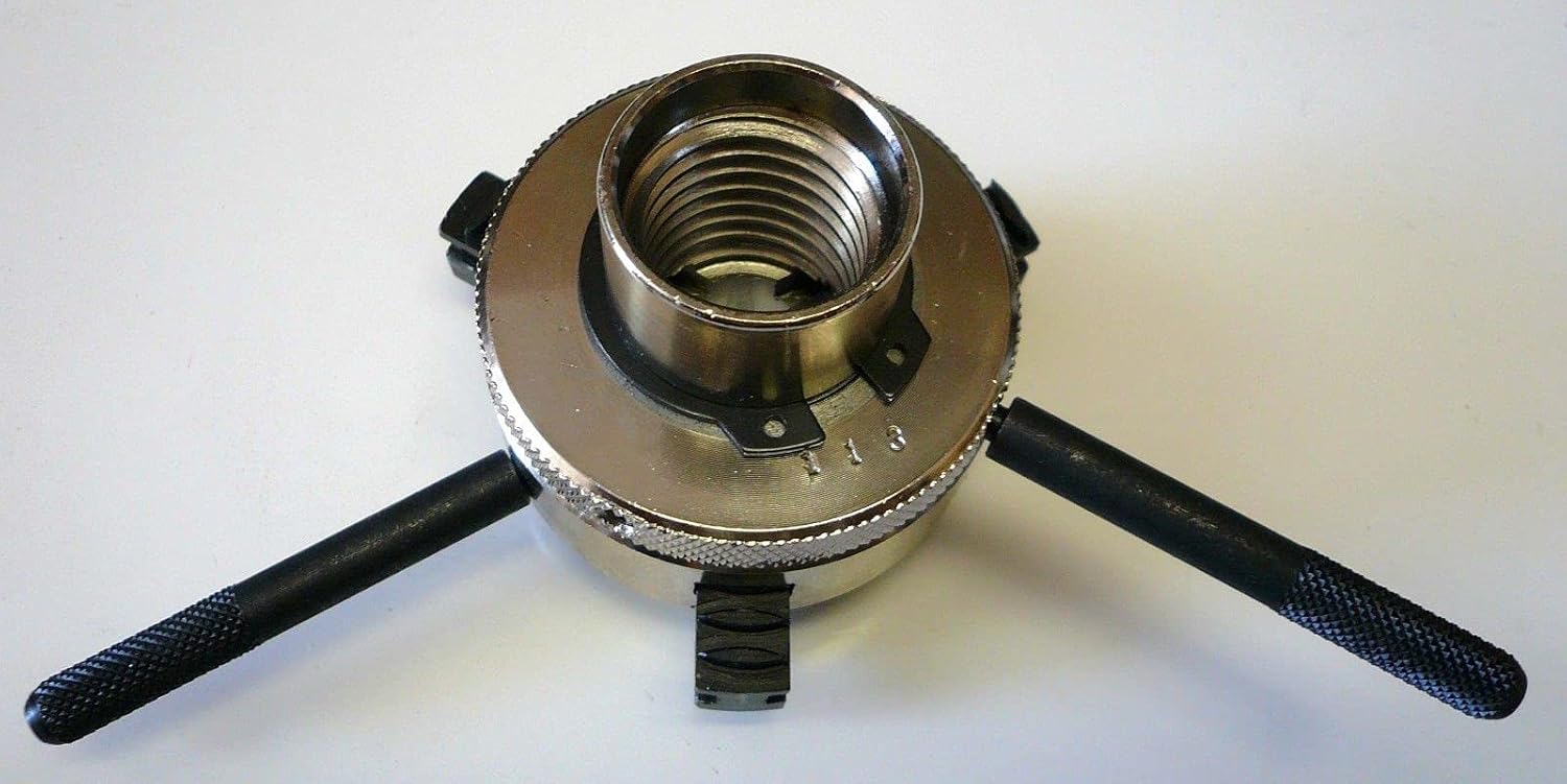 Wood Lathe 3 Jaw x 2" Lathe Mini Chuck Fits 1" x 8 TPI Spindles Reversible Jaws. New