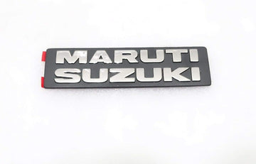 MARUTI SUZUKI PLASTIC CHROME BADGE EMBLEM