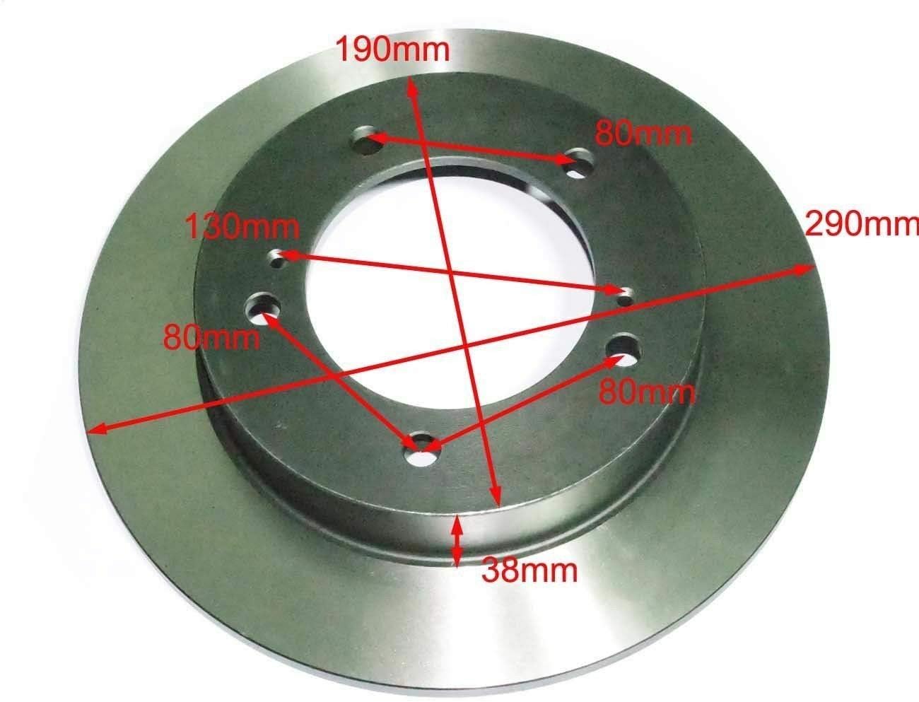 Taurish For ''SUZUKI'' FRONT WHEEL BRAKE DISC SET OF 2 UNITS SAMURAI SJ410 SJ413 GYPSY