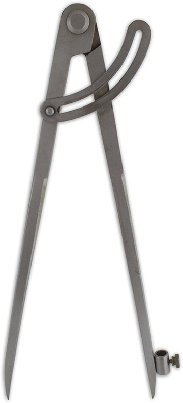 10" Wing Compass Divider Caliper with Pencil Holder Metal Marking Circles Machinist Wood - OMEX