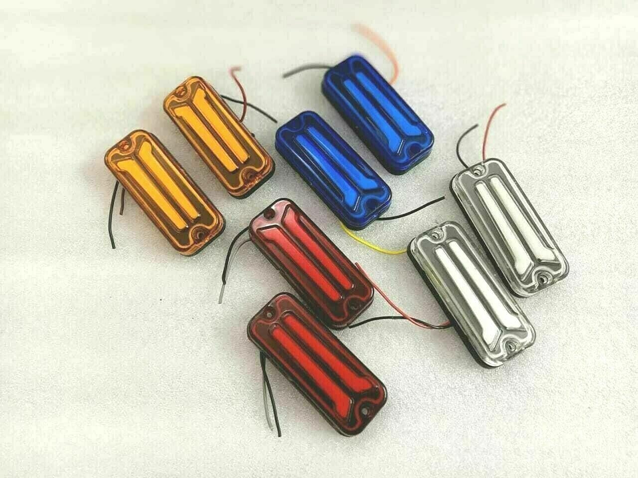 Royal Crusaders Suzuki Samurai Sierra SJ410 SJ413 LED Indicators Light x 4 Pair Multiple Colors