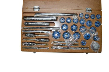 AI Valve Seat Cutter Set Carbide Tipped 34 Pcs For Japanese Bikes - New 6
