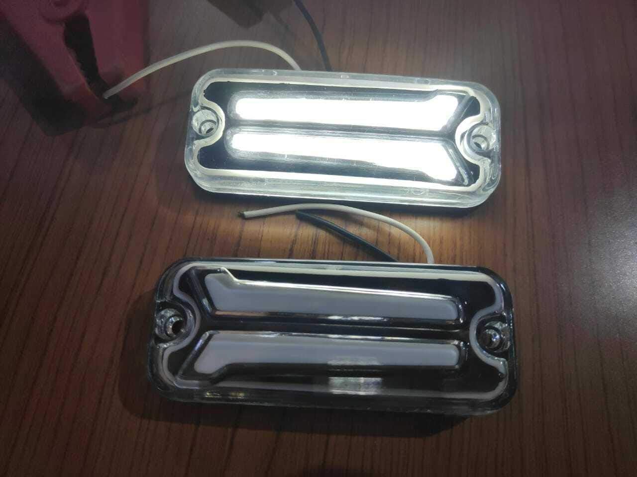 Royal Crusaders Suzuki Gypsy SJ410 SJ413 Front Or Rear Indicators LED Light White Set