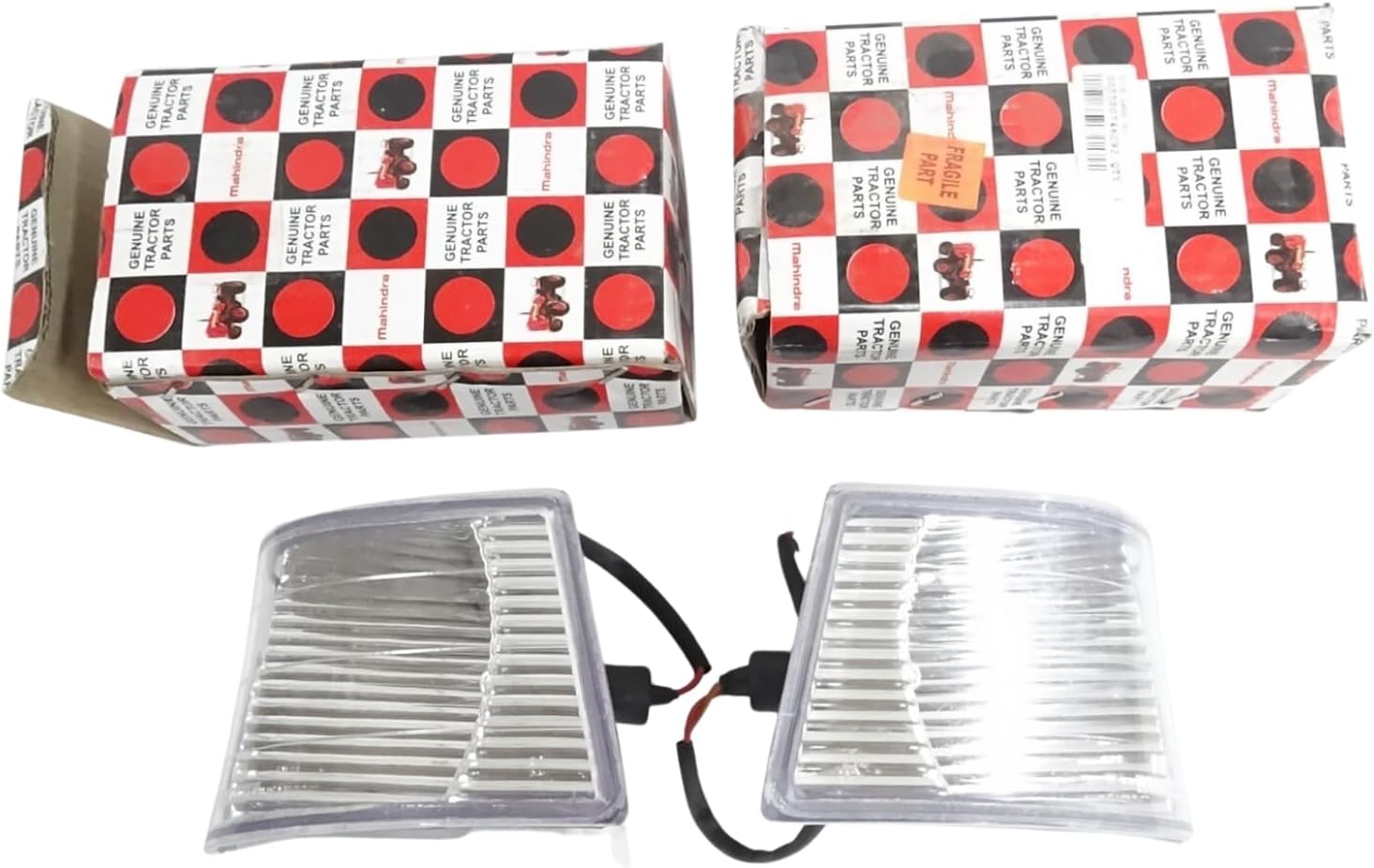 Front Parking Lamp LH RH Fit for Mahindra Tractor Part No. 007700746C92 / 007700745C92 Left Right Side Light Assembly