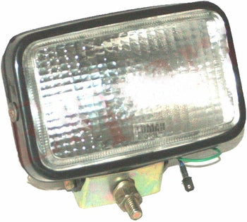 TAURISH Plough Search Light Rear Reverce Lamp +Bulb Switch For John Deere JCB Massey