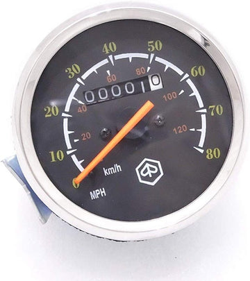 Royal Crusaders VESPA SPEEDOMETER 80 MPH / 120 KMPH P200E