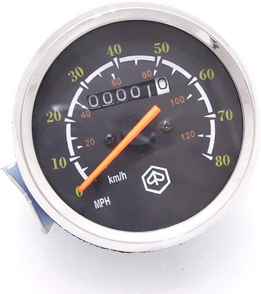 Royal Crusaders VESPA SPEEDOMETER 80 MPH / 120 KMPH P200E