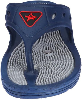 Unistar Unisex Acupressure Slippers - GH-01, Blue (8)