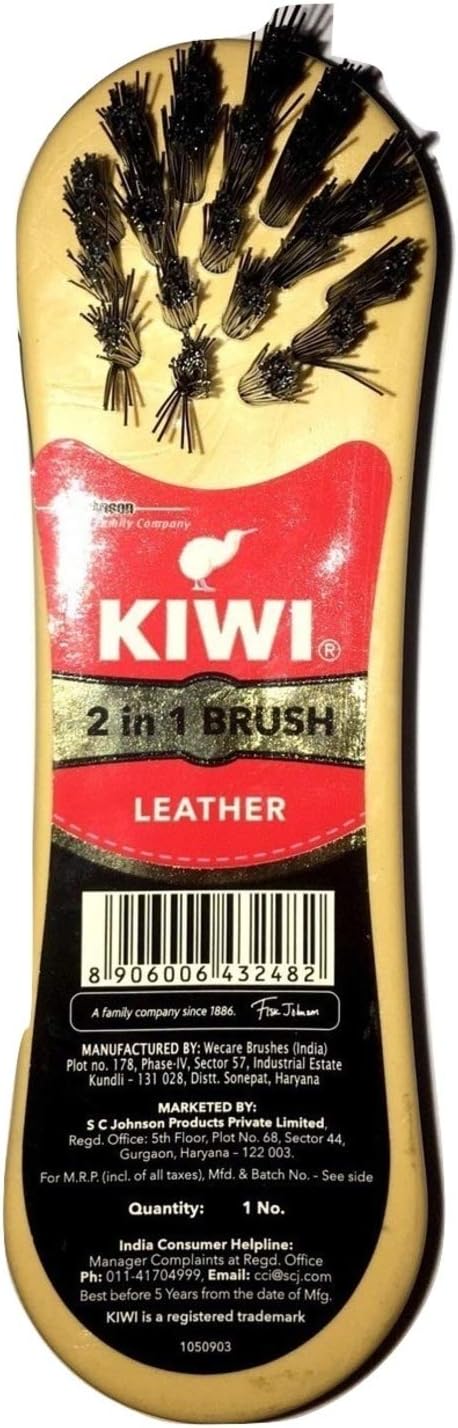Be The Bestest Kiwi Leather Shine Brush 2 in 1