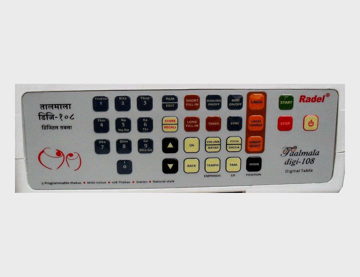 Radel Digita Tabla Taalmala Digi 108