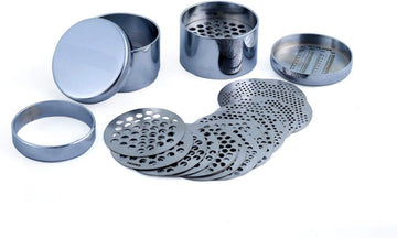 DIAMOND SIEVE 33 MM SET OF 42 PLATES JEWELRY TOOL MEASURE GEMSTONES ECO MODEL