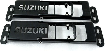 TAURISH for Suzuki Samurai Sierra Gypsy Door Hinge Step Foot Peg Metal Foldable Black