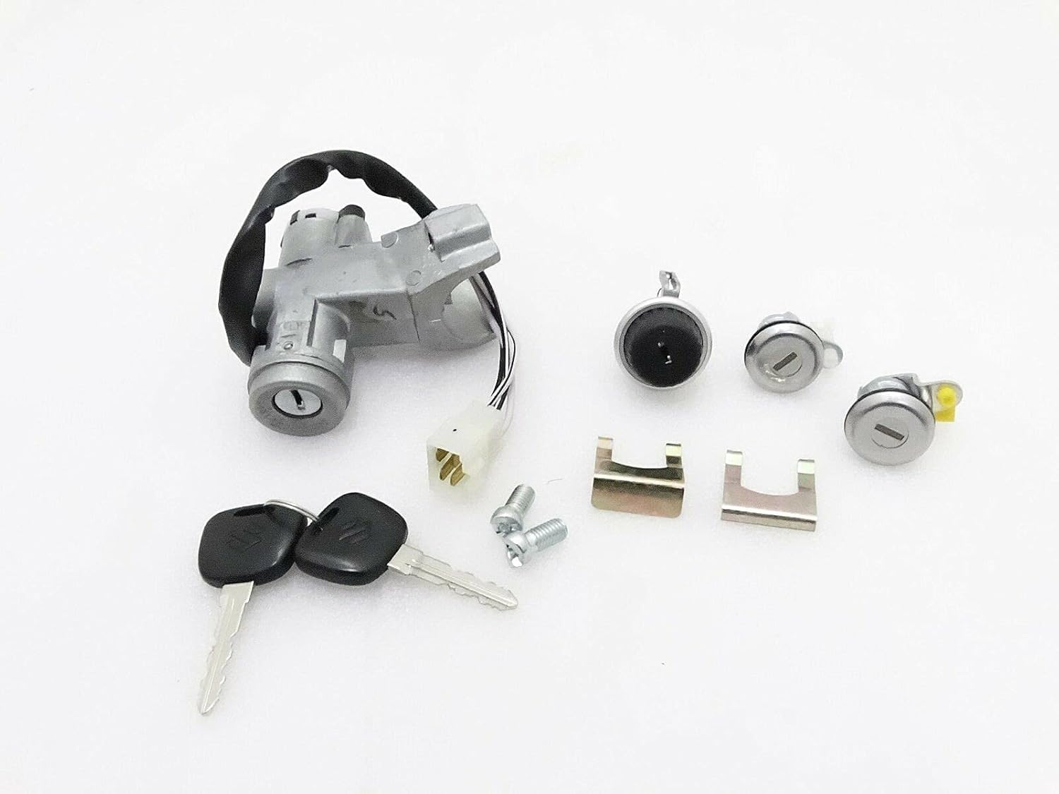 NGK Royal Crusaders Suzuki SJ Ignition Switch Steering Door Glove Box Lock Set Samurai Sierra