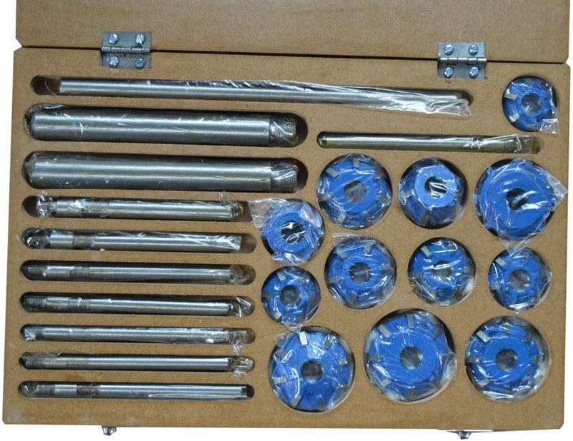 Cei Valve Seat Cutter Set 24 Pcs Carbide Tipped Chevy Ford Cleveland Gmc