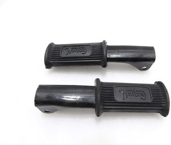 Royal Crusaders Norton ES2 Model 19 Rear rubber footrest Assembly (Pair)