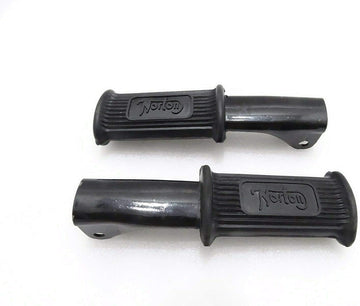 Royal Crusaders Norton ES2 Model 19 Rear rubber footrest Assembly (Pair)