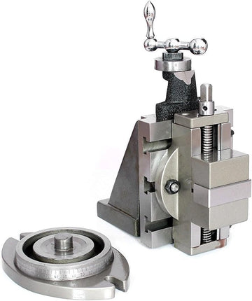 Lathe Milling Vertical Slide 4 x 5 mm & 2" Self Centering Vice For Instant Milling Solution on Lathe