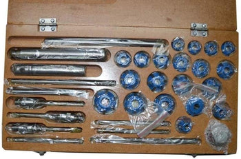 Valve SEAT Cutter Set Carbide Tipped 34 PCS for Japanese Bikes - New 6