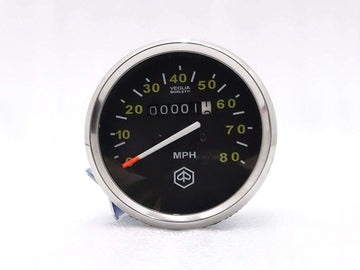 Royal Crusaders VESPA P125X/P150X/P200E 80MPH SPEEDOMETER