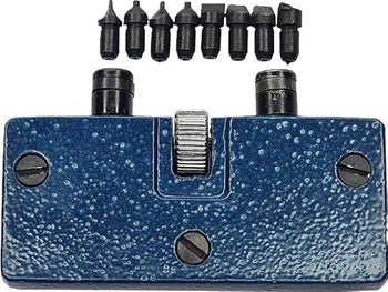 TAURISH Watch Case Back Opener with Adjustable Pocket Screws & Jaxa Style Keys