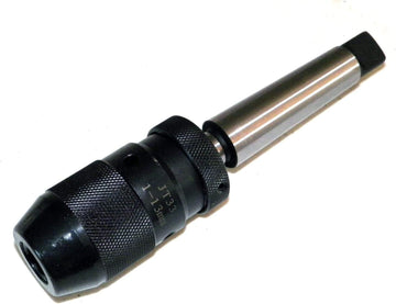 AI Keyless Drill Chuck - Self Tightening Drill Chuck 0-13mm I 1/2" Steel Keyless Lathe Drill Chuck and MT3-JT6 Arbor
