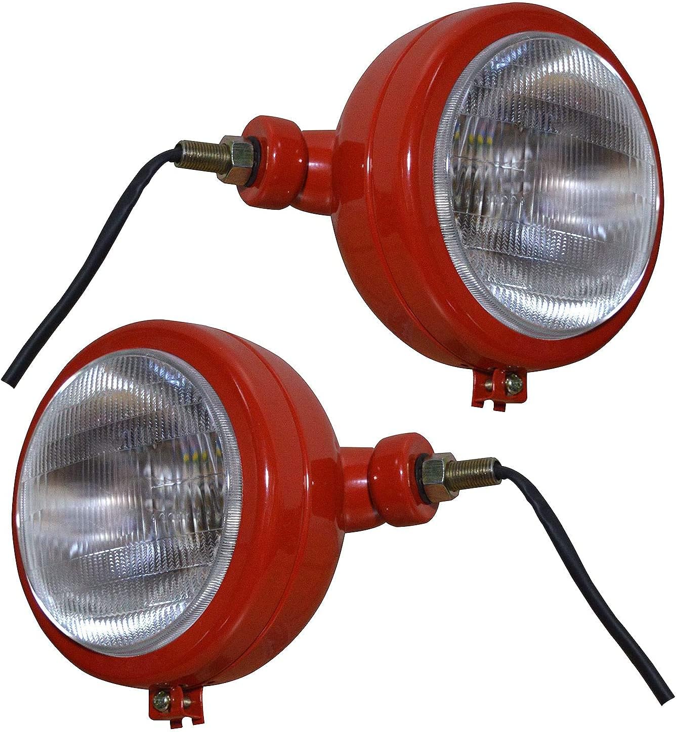 TAURISH David Brown Tractor Red Head Lamp Set of -2