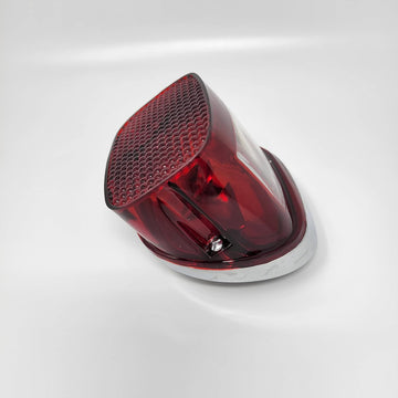 Chromed Tail Light Assembly. Replaces Harley Davidson 68008-73A Big Twin 1973 +