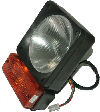 RS Vintage Parts RSV-B00ZLRMPKA-00826 JCB Loadall Fastrac Front Headlight Head Lamp + Indicator Assembly Unit