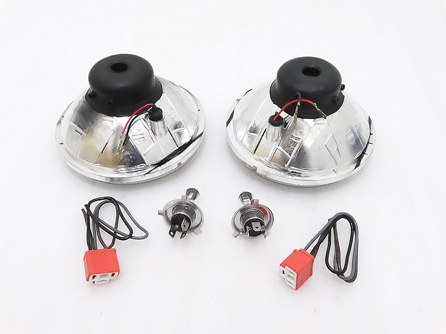 SUZUKI SAMURAI GYPSY 7'' HEAD LIGHT SEALED BEAM WITH BULB HOLDER PAIR