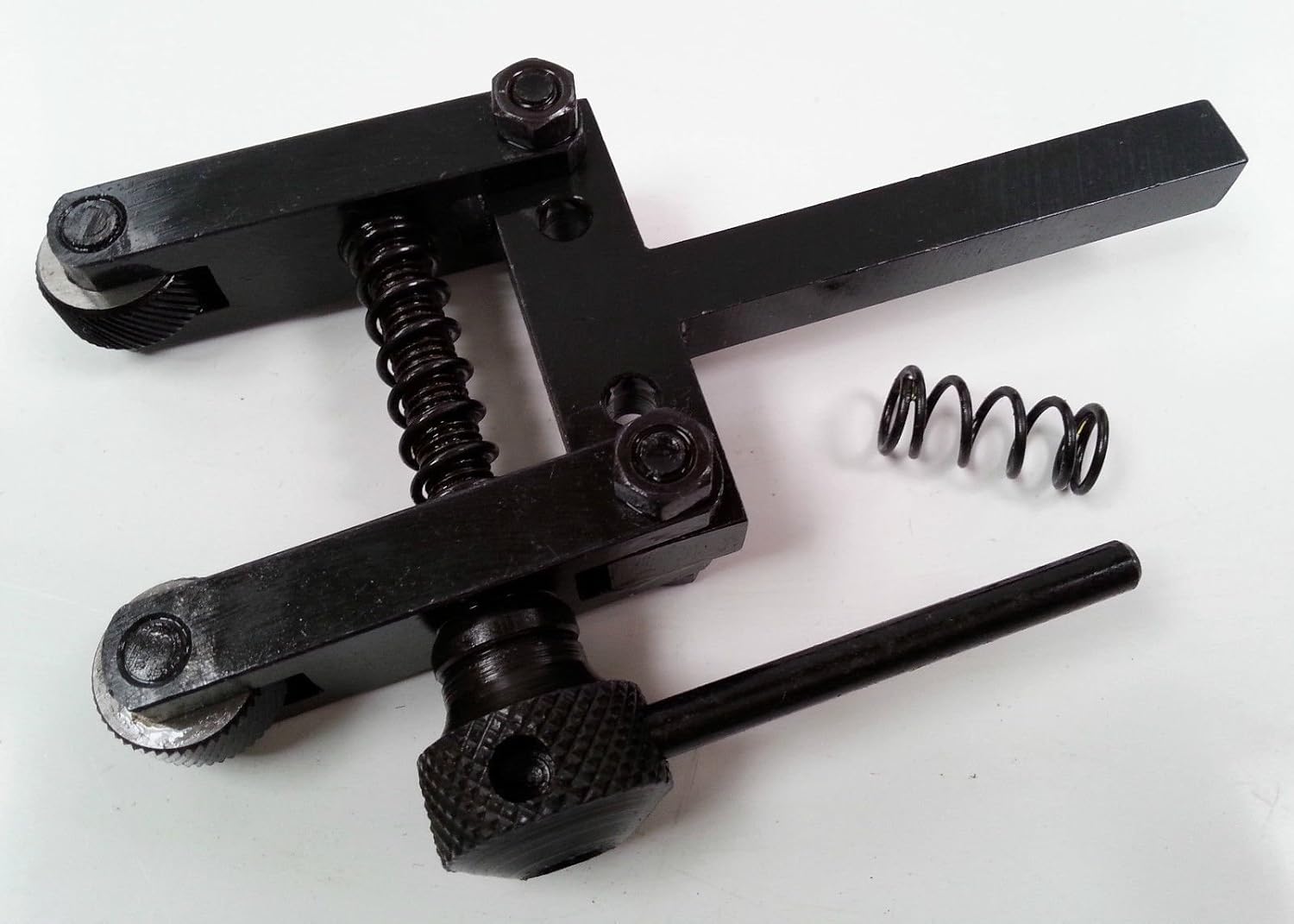 Spring Loaded Clamp Type Knurling Tool 2" Inches Capacity 5/16" Shank for Lathes
