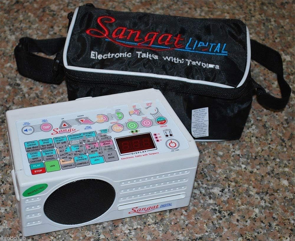 SCEXPORTS NEW Digital Electronic Tanpura with Tabla Pakhawaj Duff & Dholak in one instrument. MRS,3.14