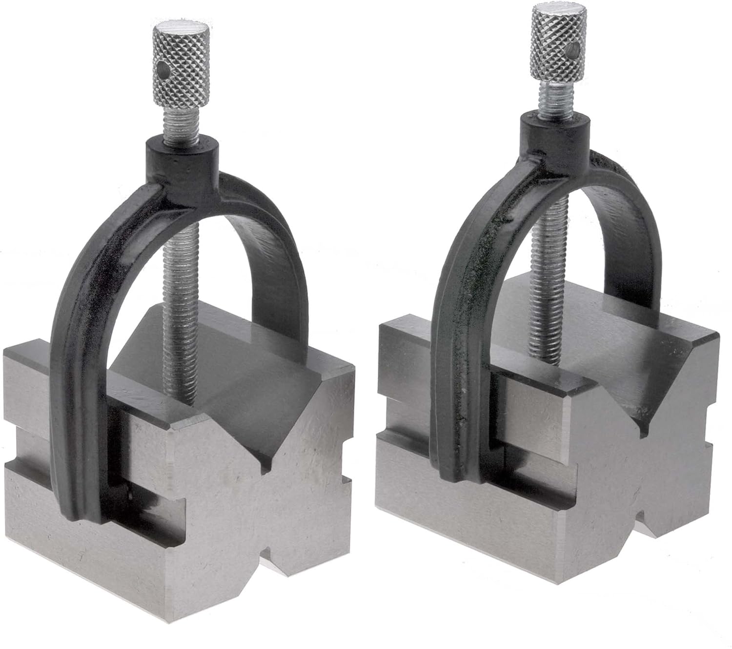 VME VB-1 1" Capacity V Block and Clamp Pair - 1-5/8" wide
