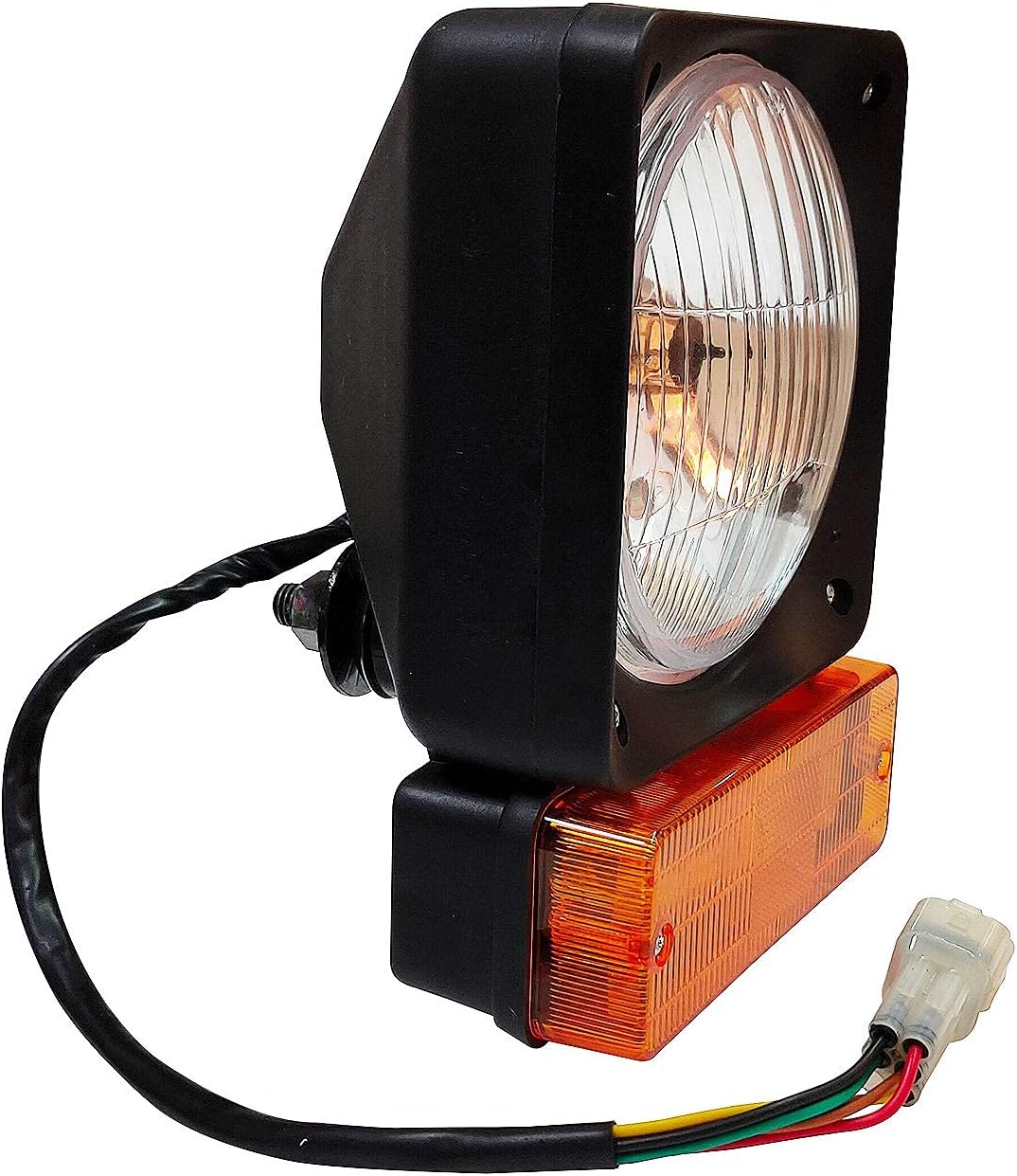 TAURISH Front Headlights For Truck Trailer Turn Signal Light With Bulb 12V 2 pcs.