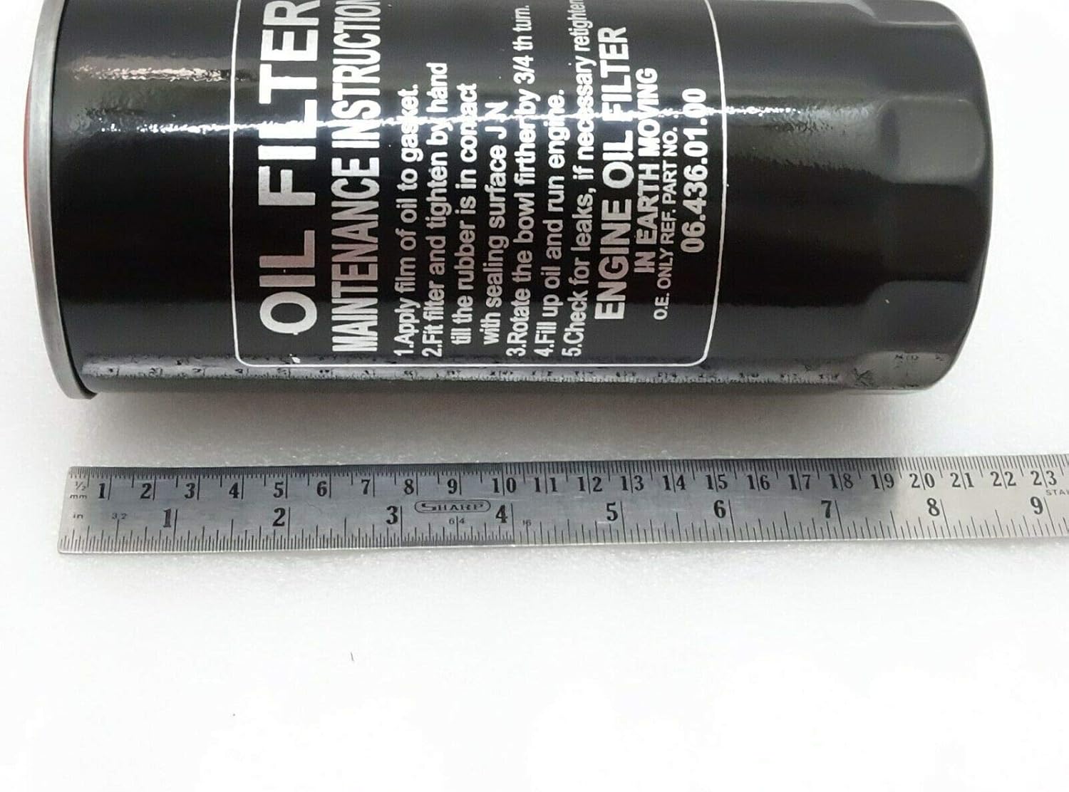 Royal Crusaders JCB Engine Oil Filter (Part No 320/04133A)