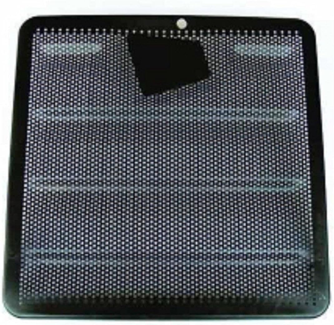 TAURISH New 3DX JCB Front Grille Bonnet Grill Steel Black Enamel Coated 22''x22''