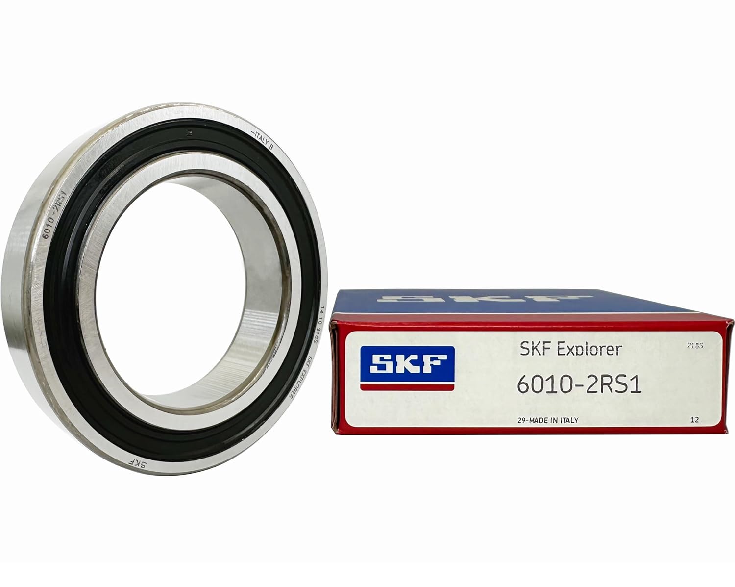 SKF 6010-2RS Double Rubber Seal Bearings 50x80x16mm Deep Groove Ball Bearings