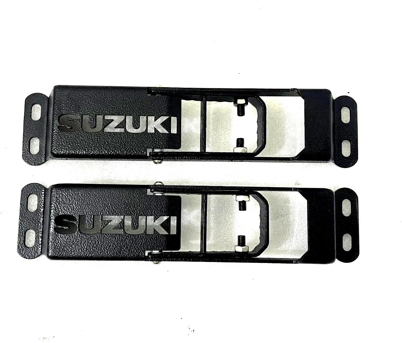 TAURISH for Suzuki Samurai Sierra Gypsy Door Hinge Step Foot Peg Metal Foldable Black