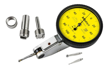 Mitutoyo 513-405-10A DIAL TI, MID, STD 0.2 mm, 1 ?m Accuracy, 0.002 mm, Yellow