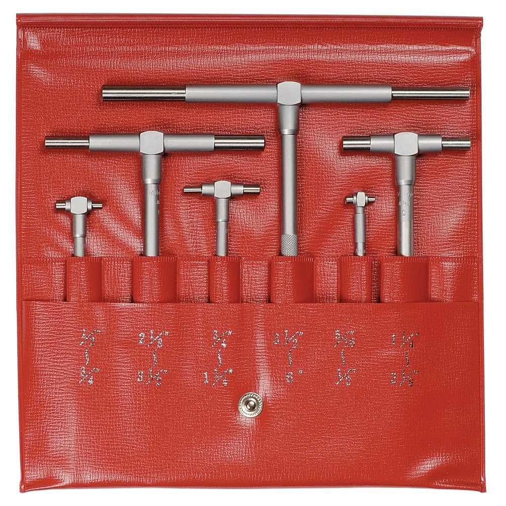Mitutoyo 155-903, 5/16" to 6", 6 piece Telescoping Gage Set