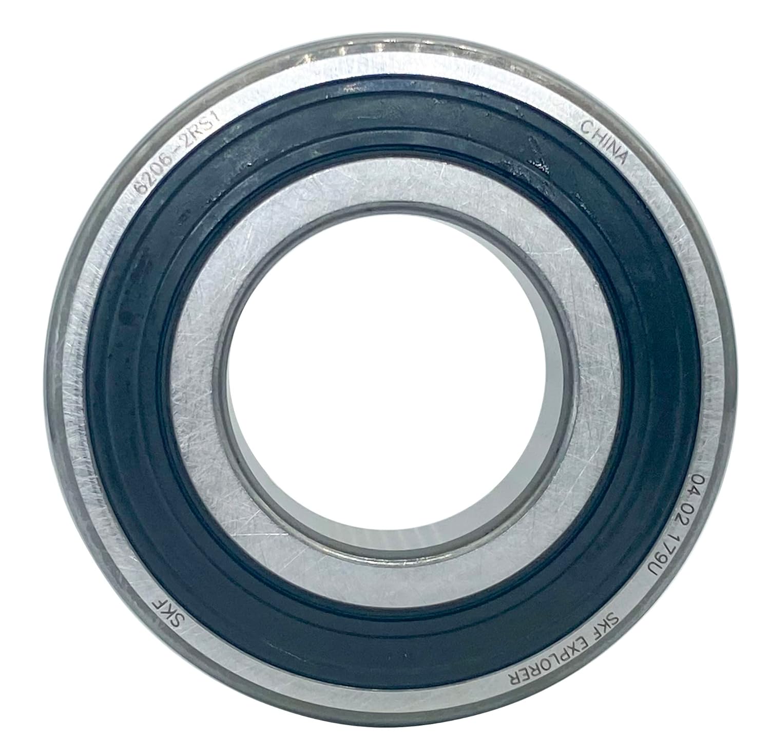 2PACK SKF 6206-2RS1 6206-2RS 30X62X16mm Double Rubber Seal Deep Ball Bearings