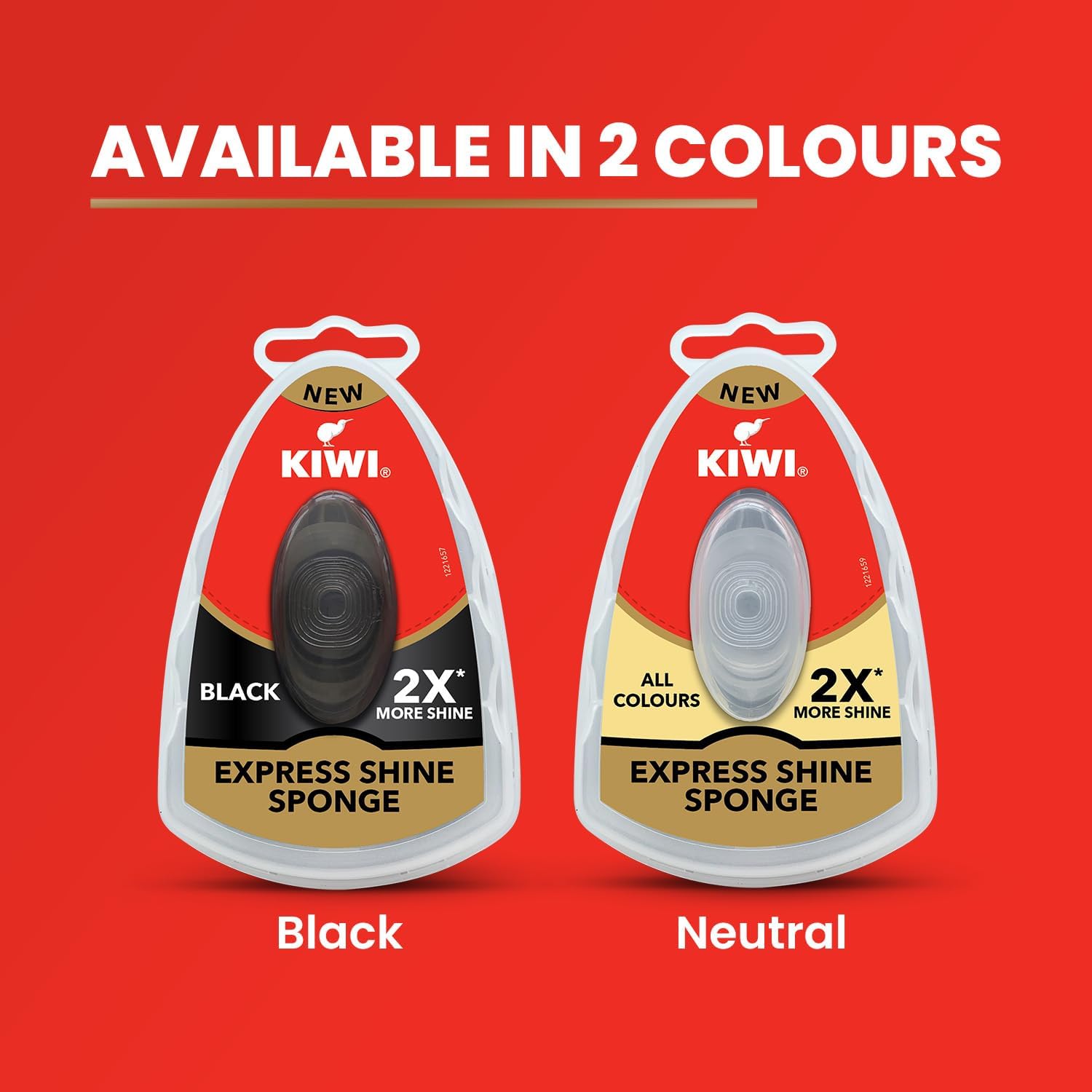 KIWI Express Shine Instant Sponge Shoe Polish , 5ml Wax Leather